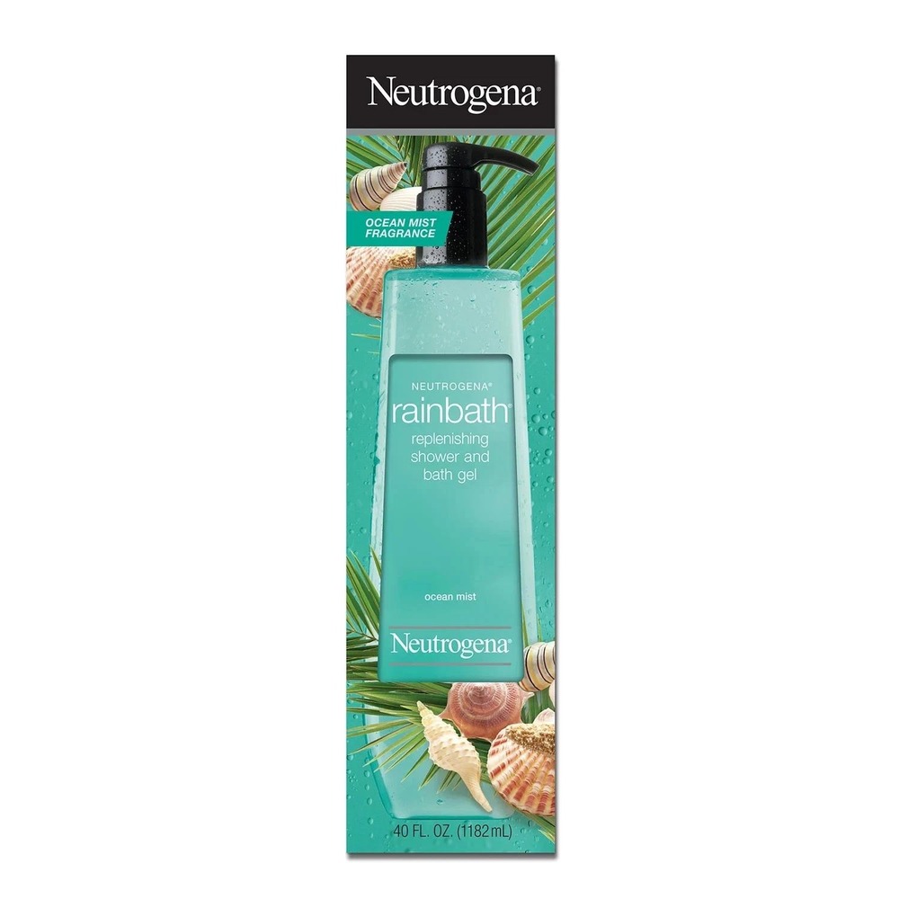 Neutrogena Rainbath Ocean Mist Replenishing Shower and Bath Gel 40 oz - Picture 2 of 7